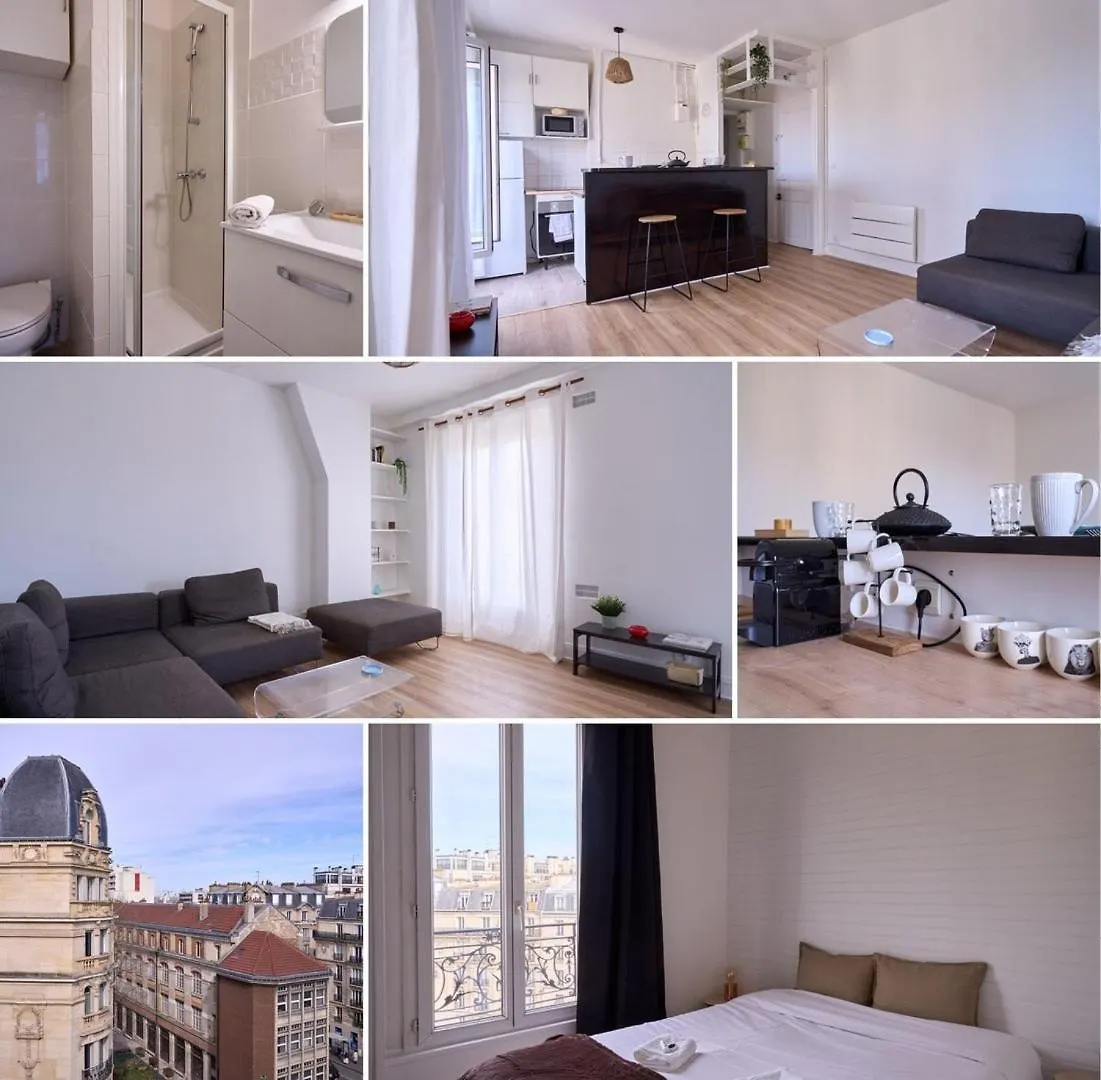 Bright 1Br Parisian Retreat Italy Square | By Airnest Apartment France